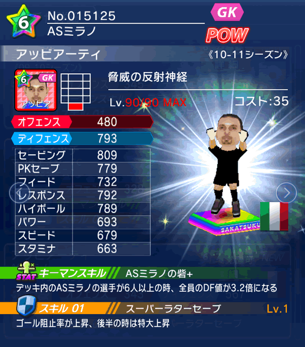 No.15125　アッビアーティ【10-11LS】