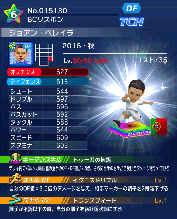 No.15130　ジョアン・ペレイラ【16・秋】