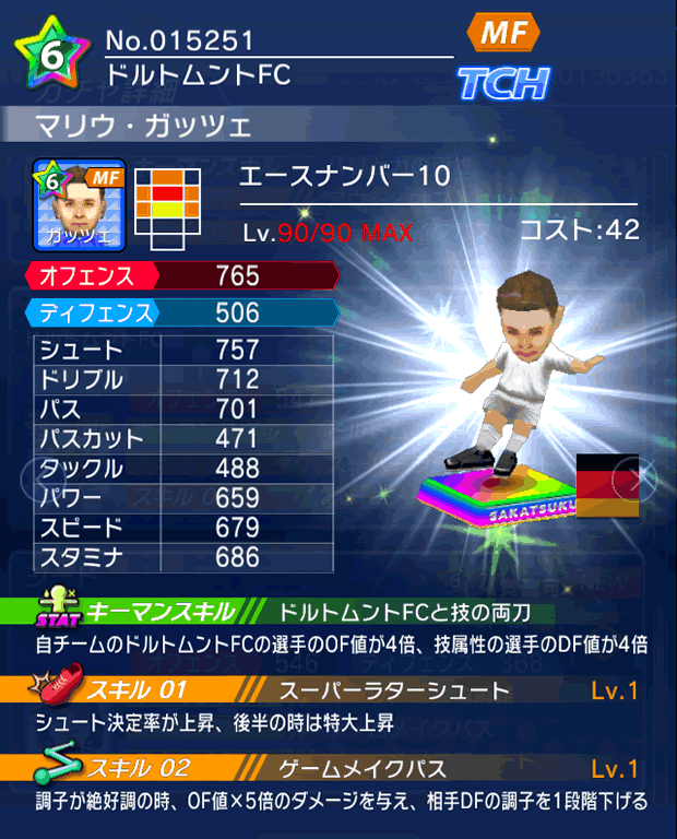 No.15251 マリウ・ガッツェ【No.10】