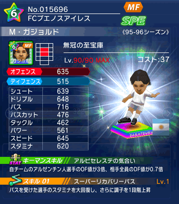 No.15696　M・ガジョルド【95-96G】