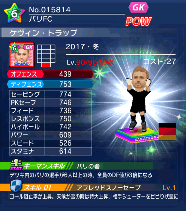 No.15814　ケヴィン・トラップ【17・冬】