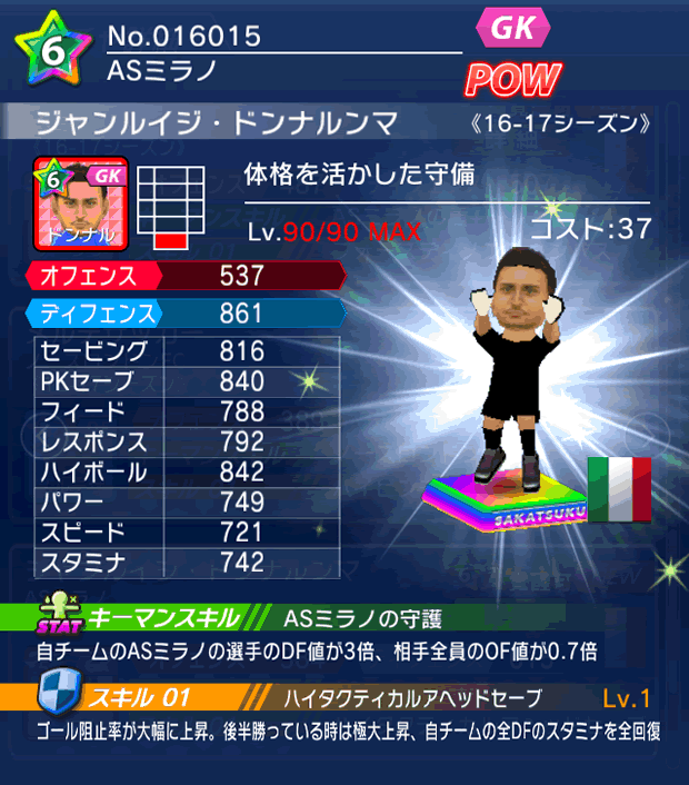 No.16015　ジャンルイジ・ドンナルンマ【16-17】