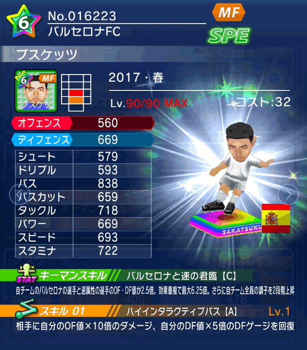 No.16223　ブスケッツ【17・春】