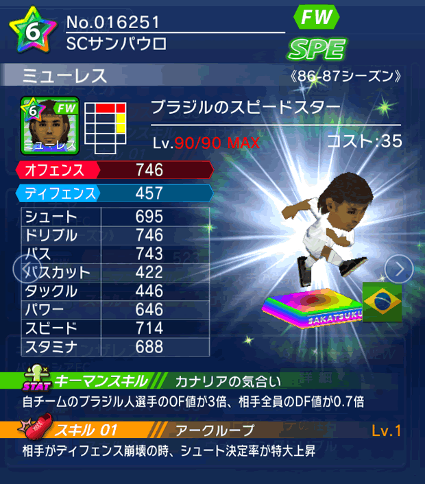 No.16251　ミューレス【86-87LL】