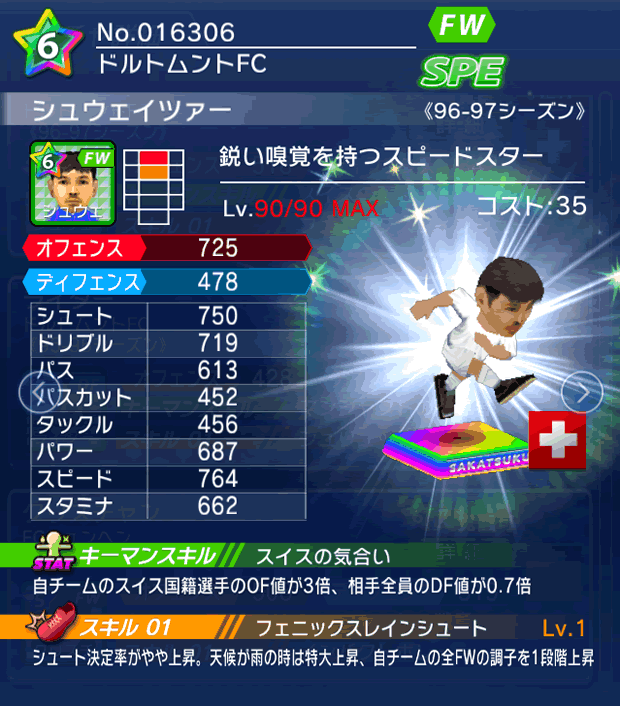 No.16306　シュウェイツァー【96-97LL】