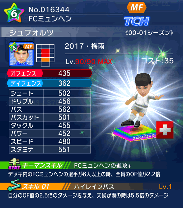 No.16344　シュフォルツ【17・梅雨】