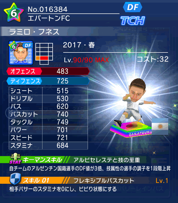 No.16384　ラミロ・フネス【17・春】