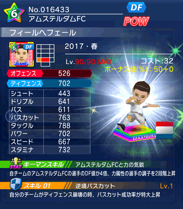 No.16433 フィールヘフェール【17・春】