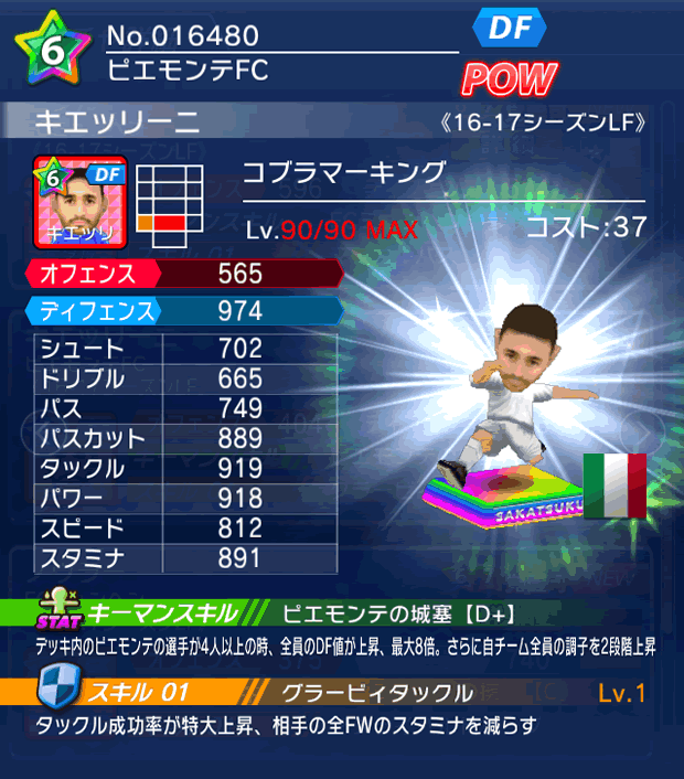 No.16480 キエッリーニ【16-17LF】