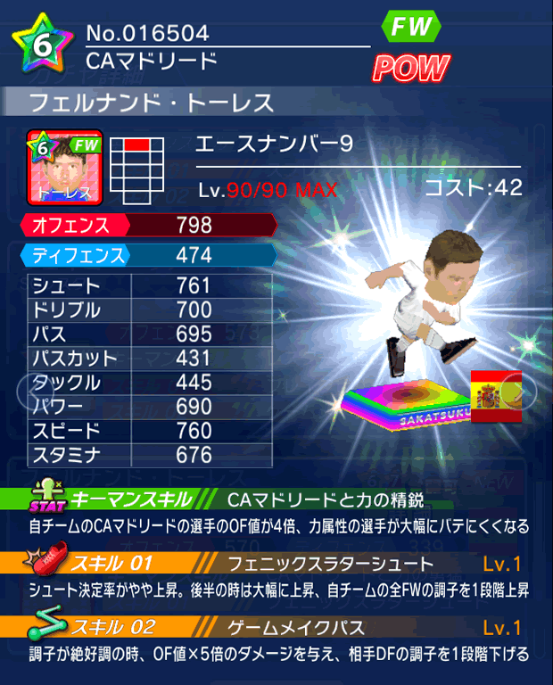 No.16504　フェルナンド・トーレス【No.9】