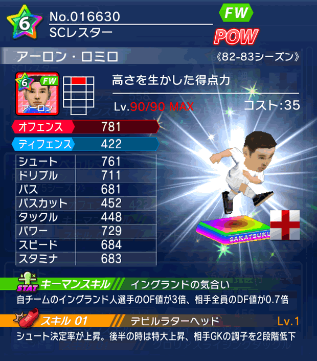 No.16630　アーロン・ロミロ【82-83LL】