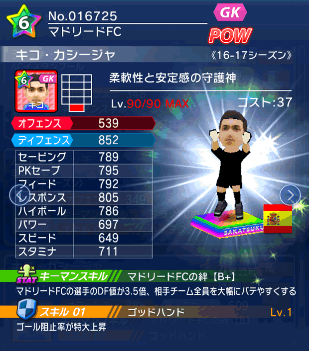 No.16725　キコ・カシージャ【16-17】