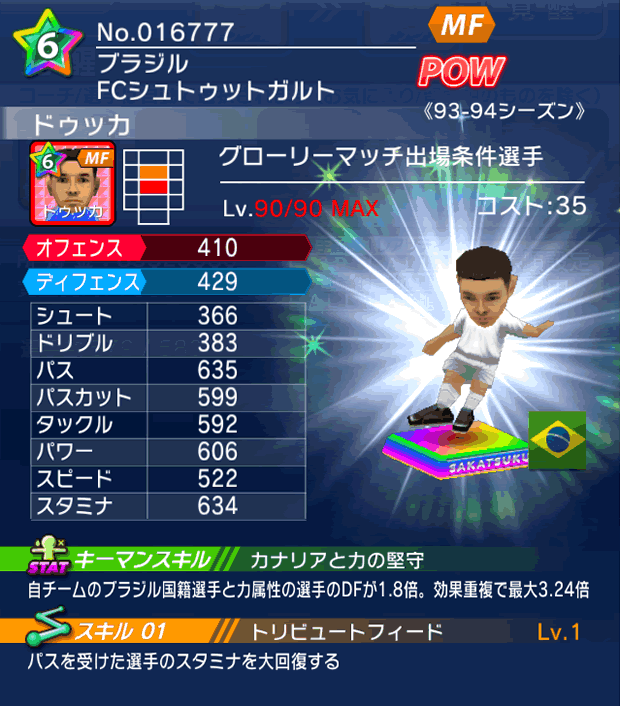 No.16777　ドゥッカ【93-94gm】