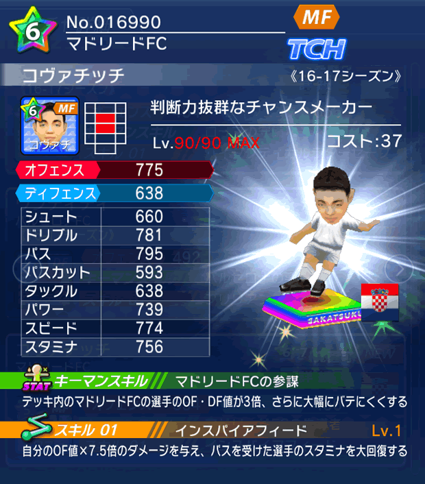 No.16990　コヴァチッチ【16-17】