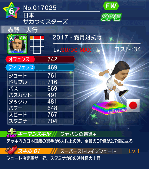 No.17025 赤野人行【17・霜月co】