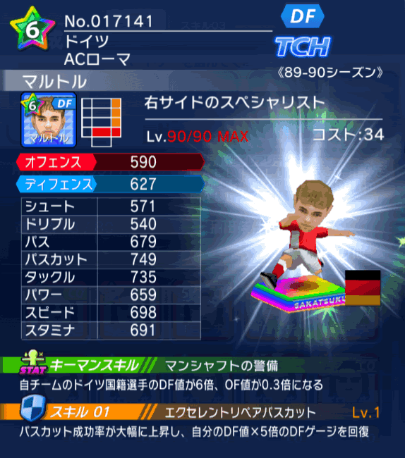 No.17141　マルトル【89-90cs】