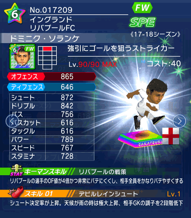 No.17209　ドミニク・ソランケ【17-18】