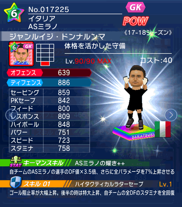 No.17225 ジャンルイジ・ドンナルンマ【17-18】