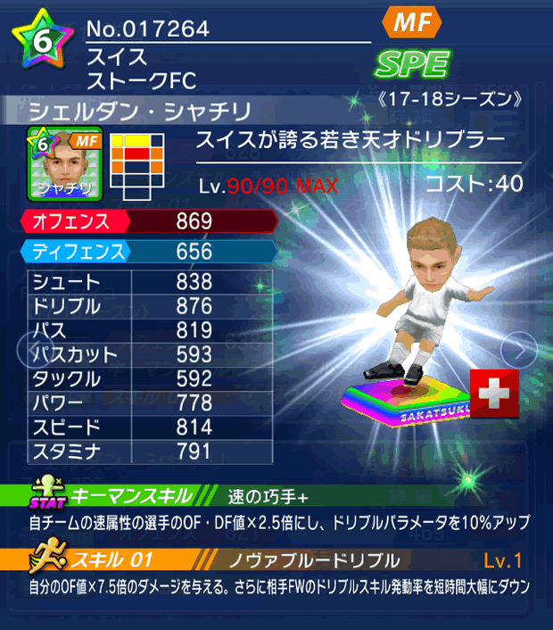 No.17264　シェルダン・シャチリ【17-18】