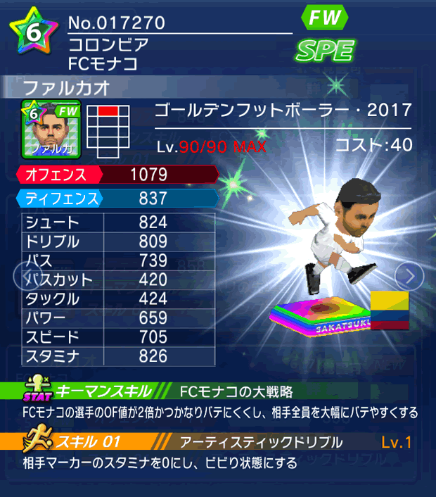 No.17270 ファルカオ【GFB17】