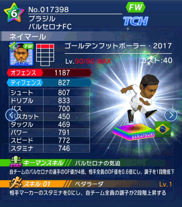 No.17398 ネイマール【GFB17】