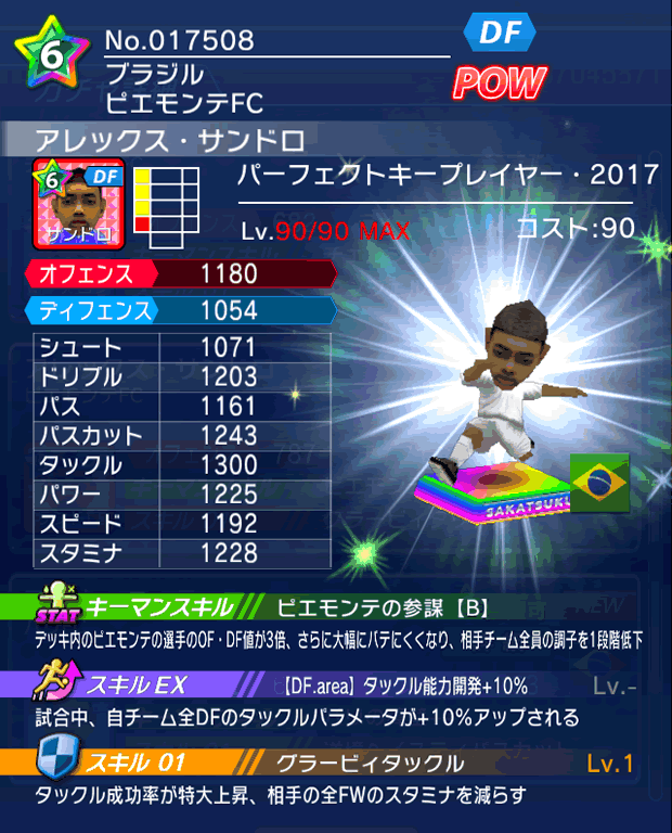 No.17508 アレックス・サンドロ【PK17】