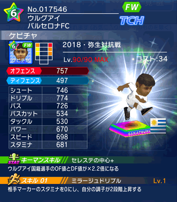 No.17546　ケビチャ【18・弥生co】