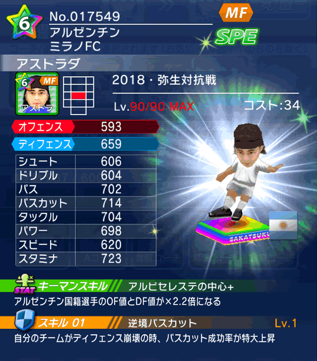 No.17549　アストラダ【18・弥生co】