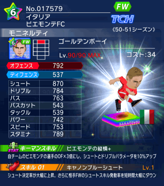 No.17579　モニネルティ【50-51cs】