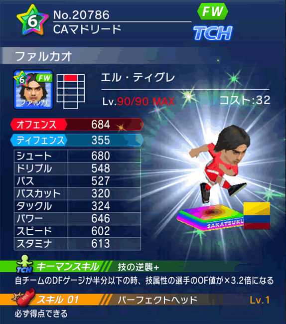 No.20786　ファルカオ