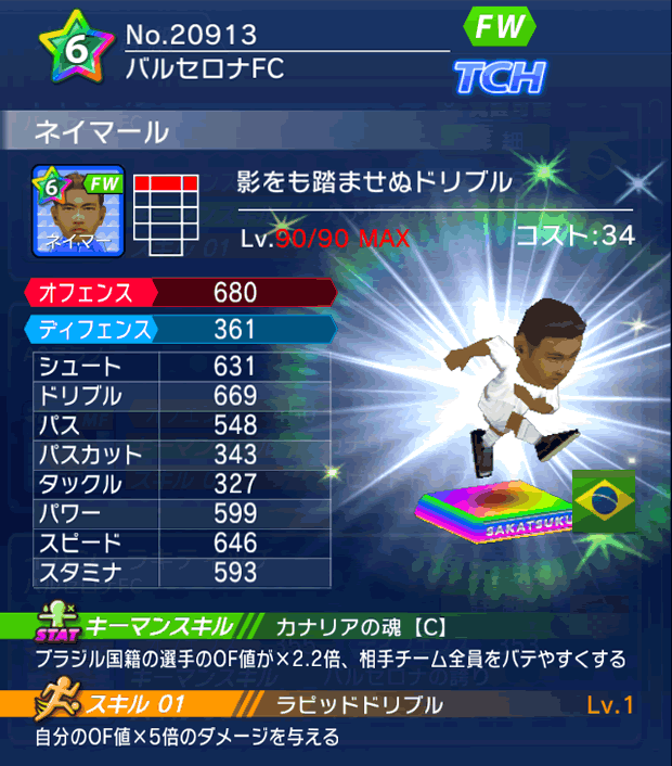 No.20913　ネイマール