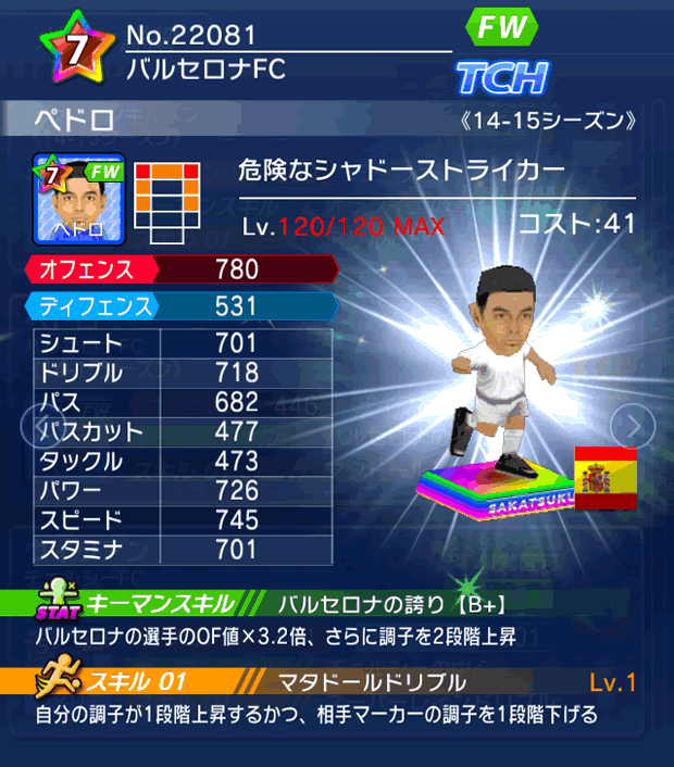 No.22081 ペドロ【14-15】