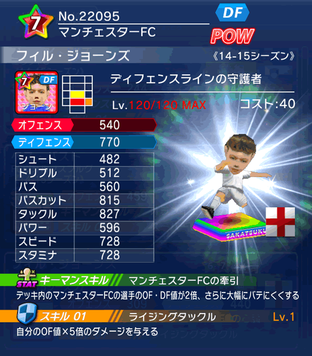 No.22095 フィル・ジョーンズ【14-15】