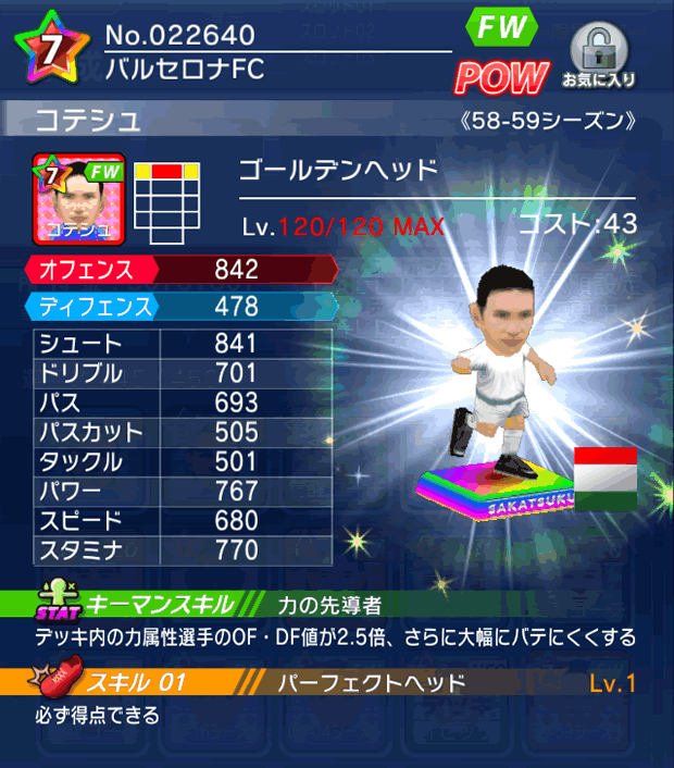 No.22640　コテシュ【58-59cs】