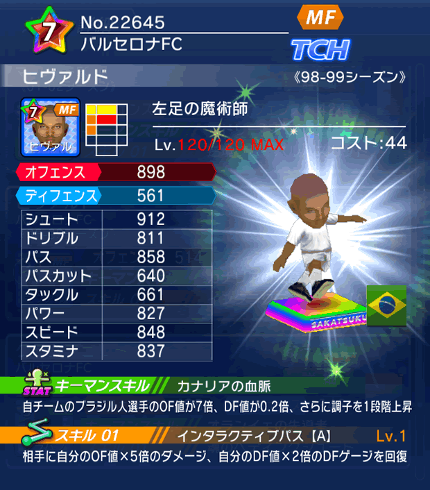 No.22645　ヒヴァルド【98-99LL】