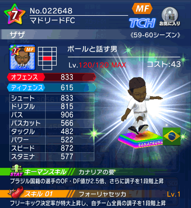 No.22648　ザザ【59-60cs】