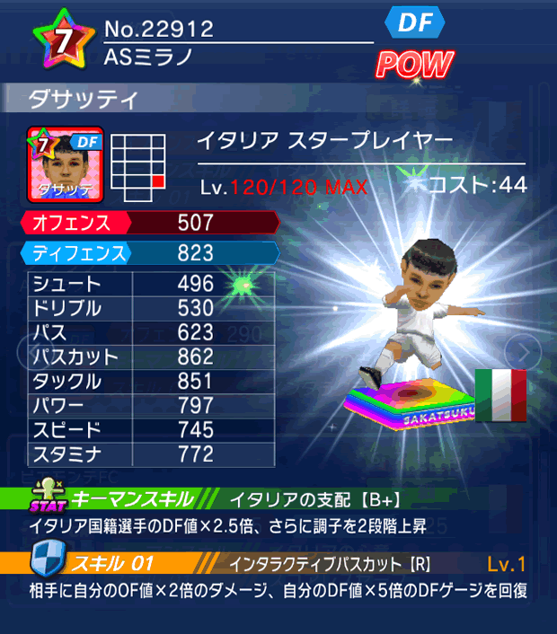 No.22912 ダサッティ【IT・ST】