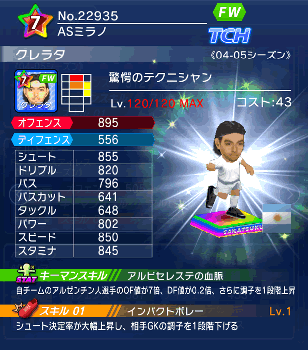 No.22935　クレラタ【04-05LL】