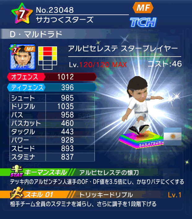 No.23048　D・マルドラド【AR・ST】