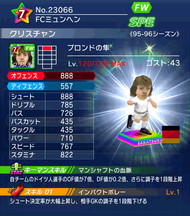 No.23066　クリスチャン【95-96LL】