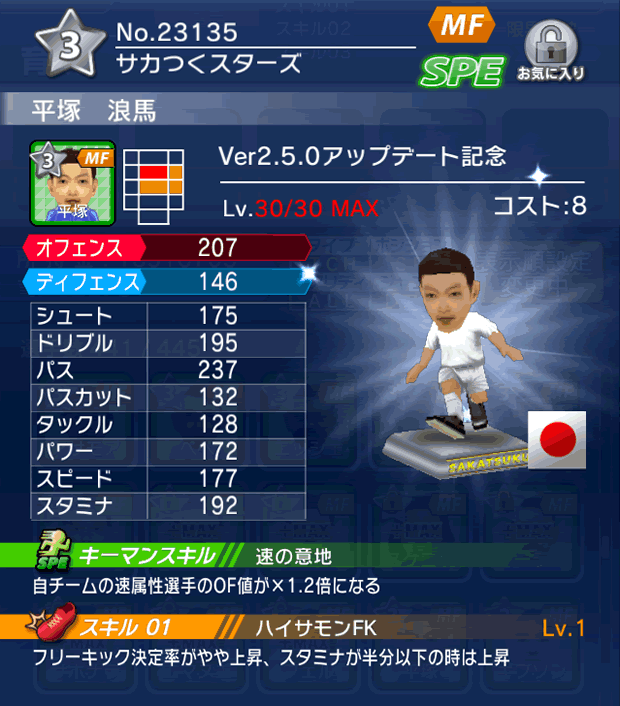 No.23135　平塚浪馬【Ver2.5.0】