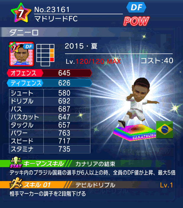 No.23161 ダニーロ【15・夏】