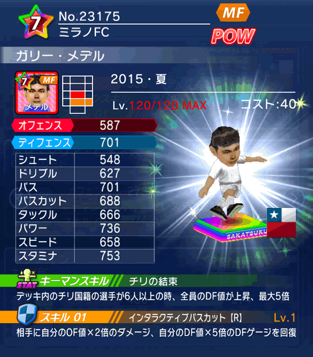 No.23175　ガリー・メデル【15・夏】