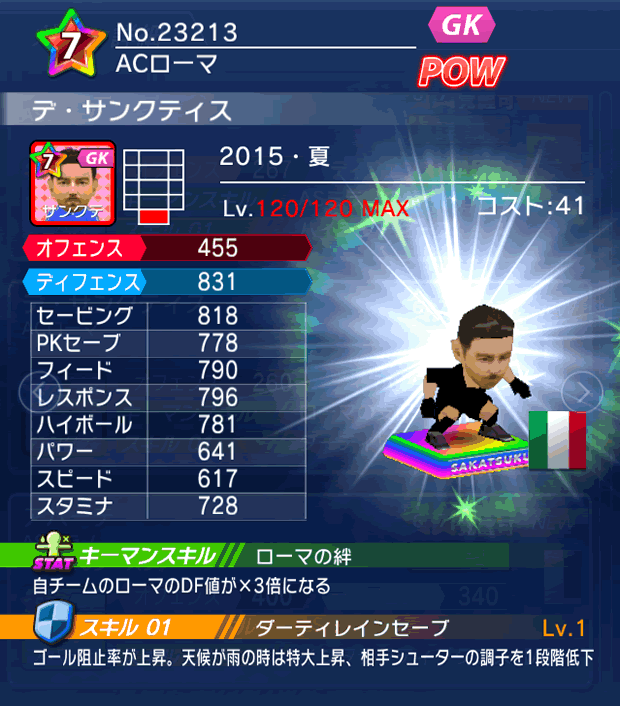 No.23213　デ・サンクティス【15・夏】