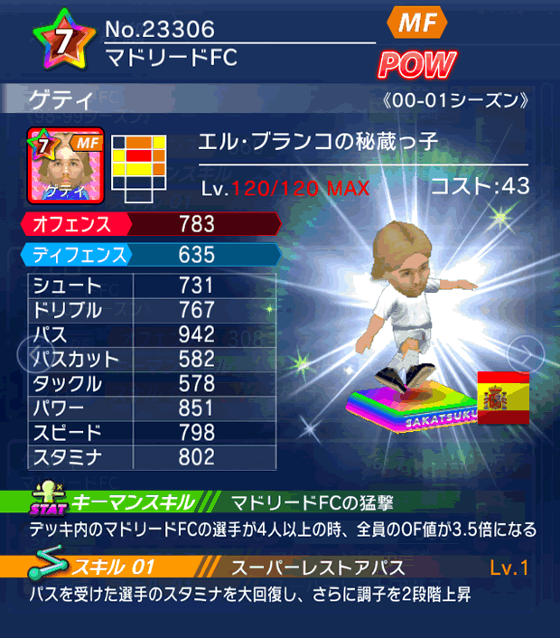 No.23306　ゲティ【00-01LL】