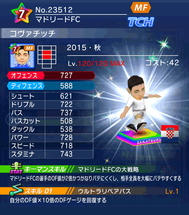 No.23512　コヴァチッチ【15・秋】