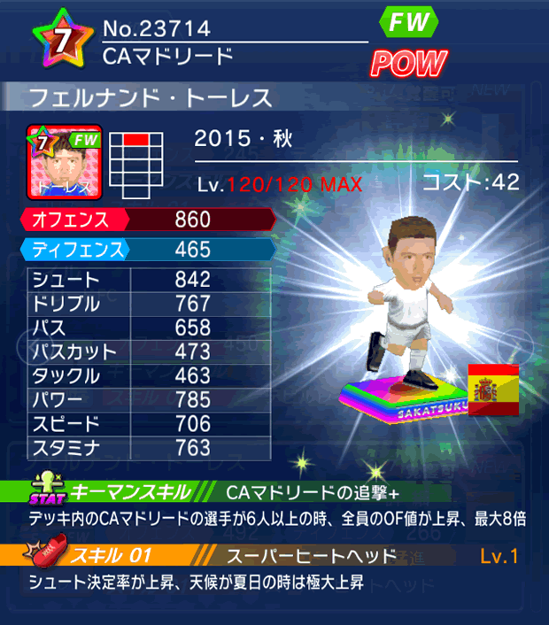 No.23714　フェルナンド・トーレス【15・秋】