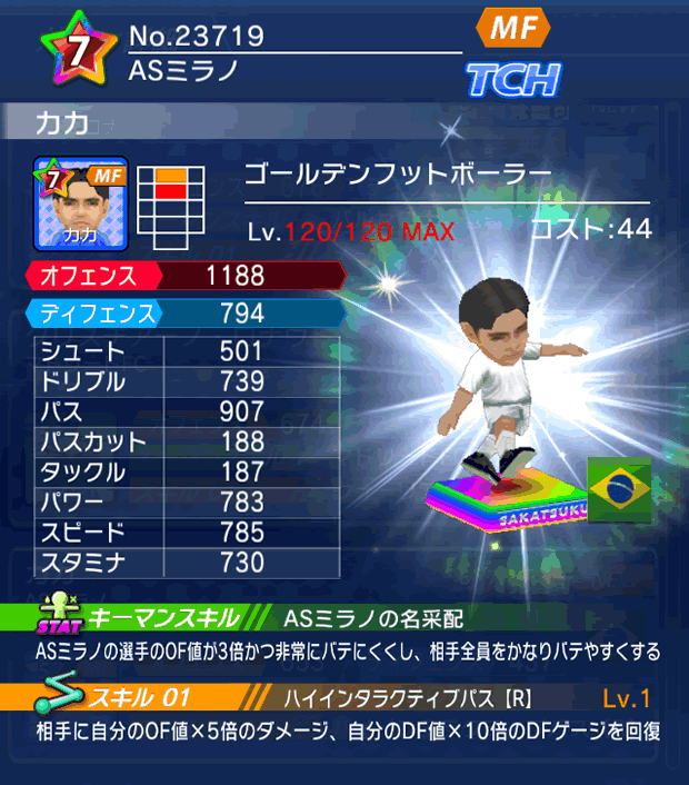 No.23719　カカ【GFB】