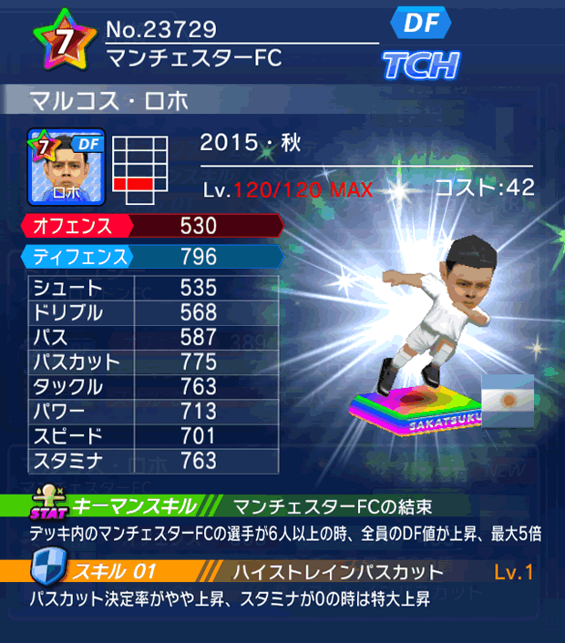 No.23729　マルコス・ロホ【15・秋】