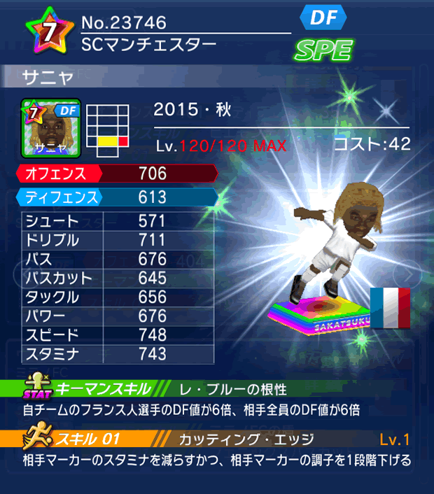 No.23746　サニャ【15・秋】